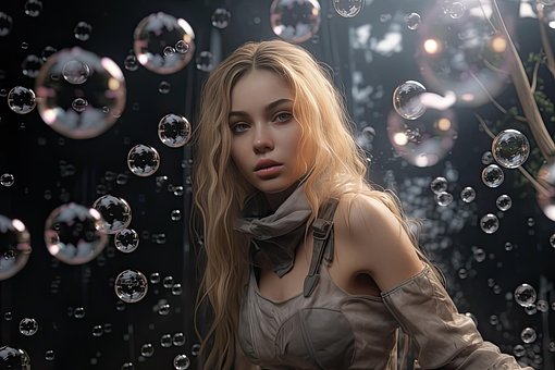 Free Ai Generated Woman illustration and picture