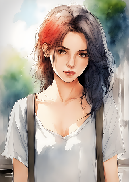 Ai สร้างขึ้น, ผู้หญิง, ใบหน้า, แบบอย่าง