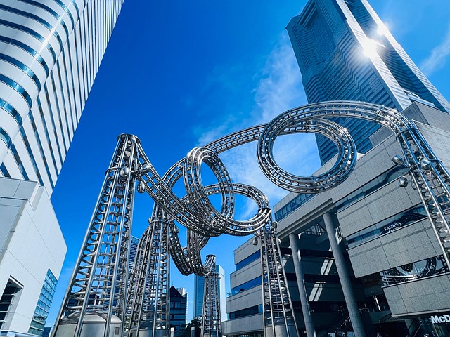 Japan, Yokohama, Sightseeing, Arkitektur