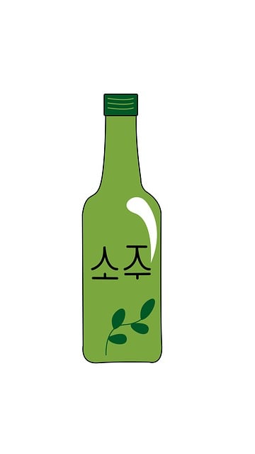 Free beverage drink bottle illustration