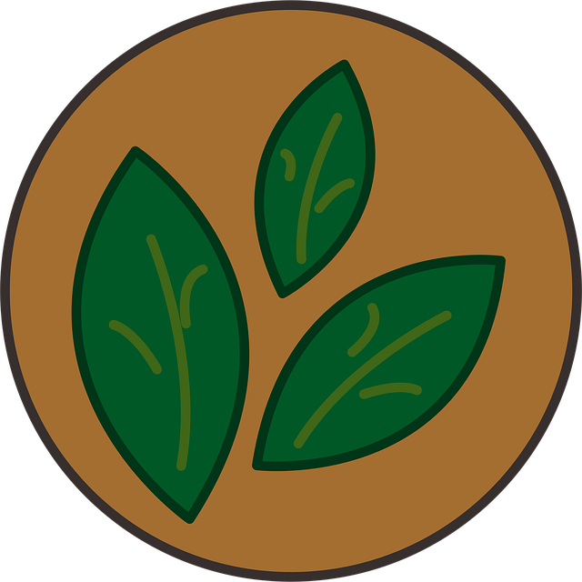 Free leaves doodle sticker vector
