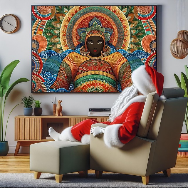 Free Ai Santa illustration and picture