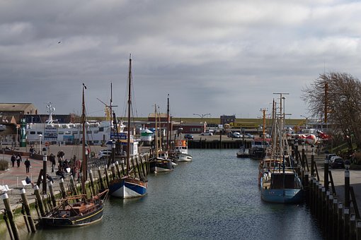 Nordsee, Hafen, Büsum, Wasser