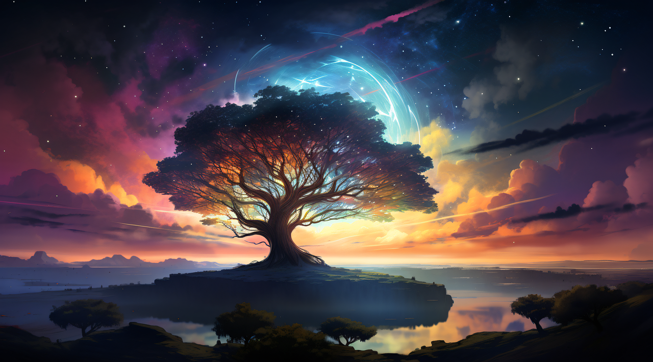 Ai产生的 树 神秘 - Pixabay上的免费图片 - Pixabay
