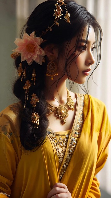 Ai Genereret, Kvinde, Model, Saree