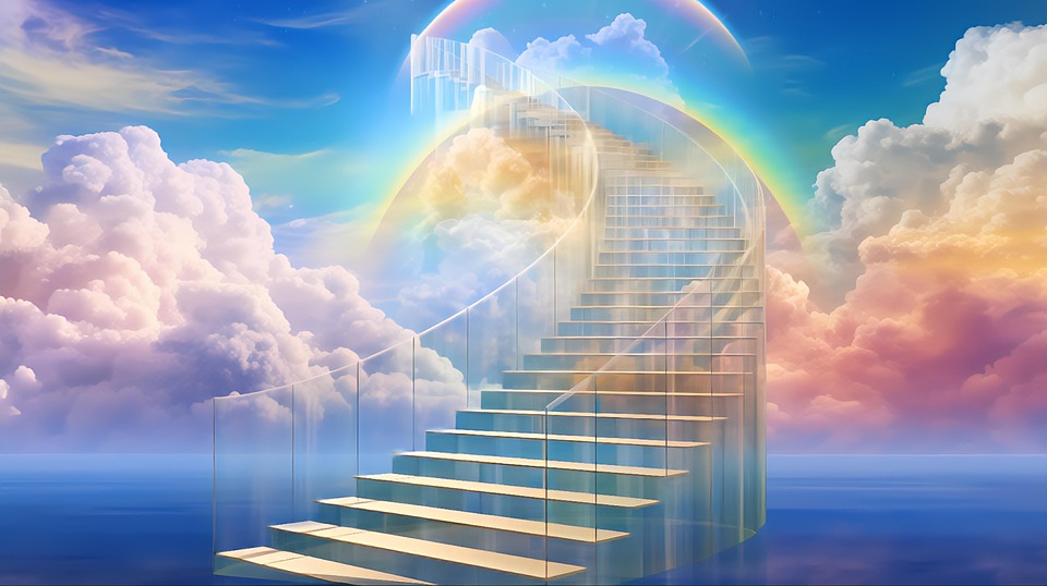 Ai 생성 계단 천국 - Pixabay의 무료 이미지 - Pixabay