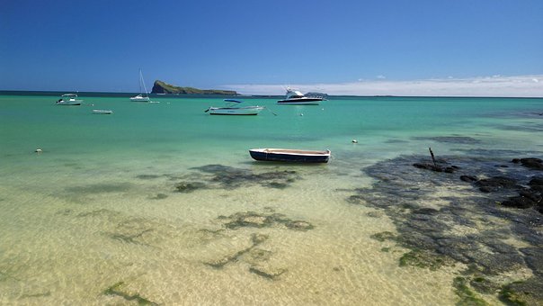Mar, Playa, Agua, Laguna, Barco