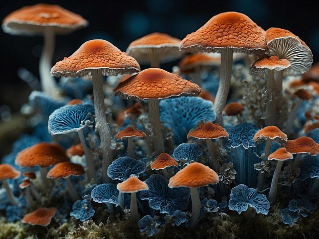 Download free HD stock image of Ai Generated Mushrooms Free ai generated mushrooms fungi illustration