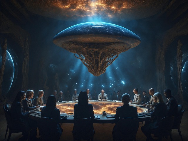 Download free HD stock image of Ai Generated Alien Free ai generated alien ufo illustration