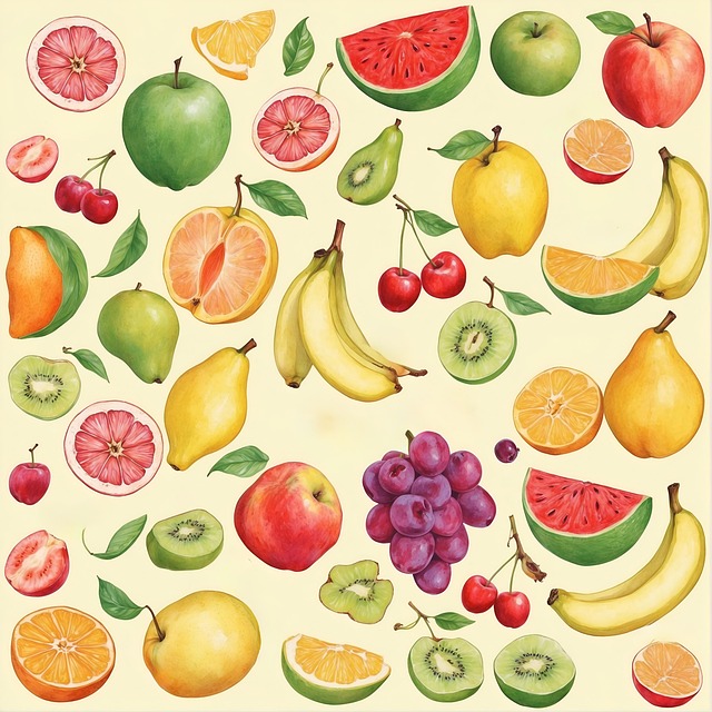 Download free HD stock image of Ai Generated Fruits Free ai generated fruits food illustration