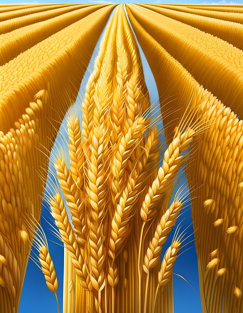 Ai Generado, Trigo, Cultivo, Campo