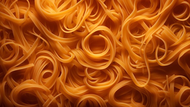 Free ai generated pasta linguine illustration