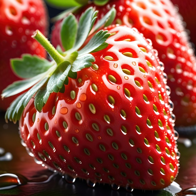 Ai Generiert, Erdbeere, Obst