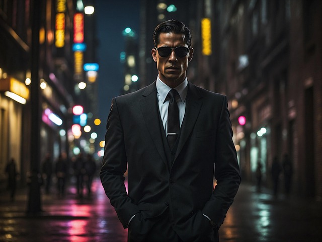 Free ai generated agent spy illustration
