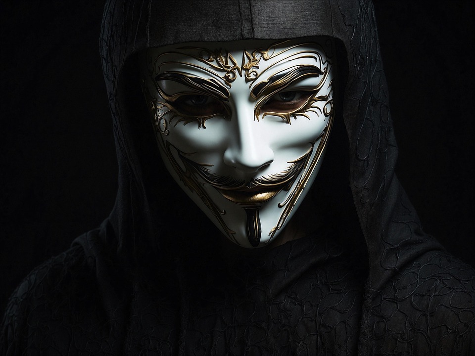 Download Ai Generated, Anonymous, Mask. Royalty-Free Stock Illustration ...