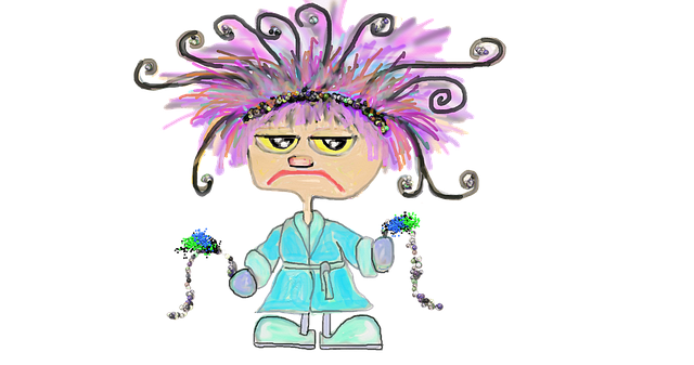 Free Evil Character illustration and picture