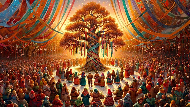 Free ai generated nardugan new year illustration