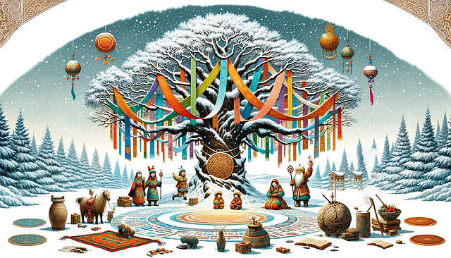 Free ai generated nardugan new year illustration