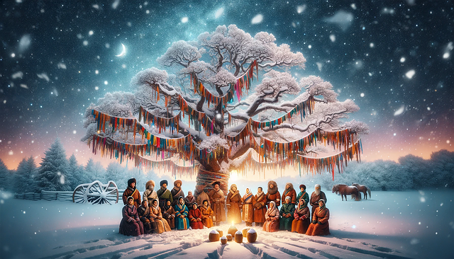 Free ai generated nardugan new year illustration