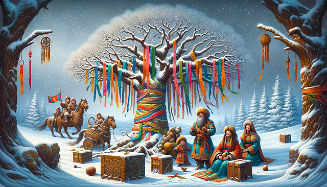 Free ai generated nardugan new year illustration