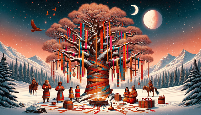 Free ai generated nardugan new year illustration