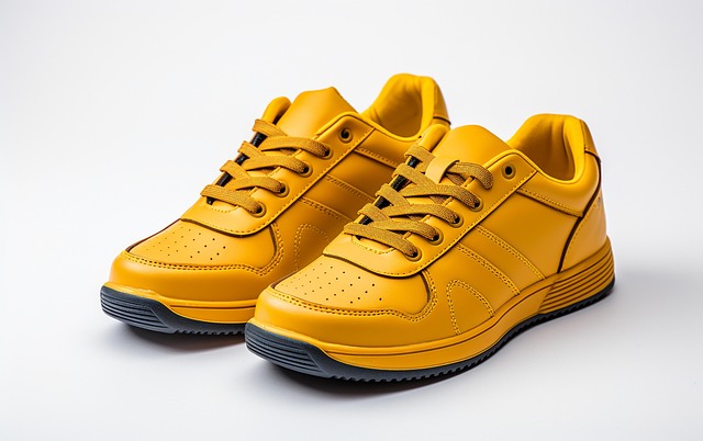 Ai Generiert, Schuhe, Gelb, Hintergrund