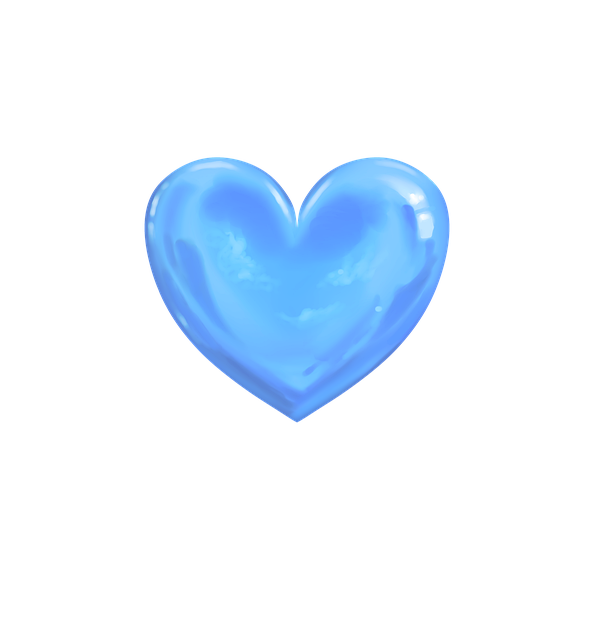 Free heart frozen love illustration