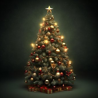 Ai Genereret, Jul, Juletræ, Julepynt