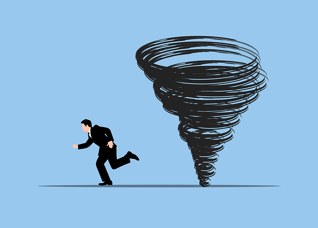 Free hurricane tornado weather vector
