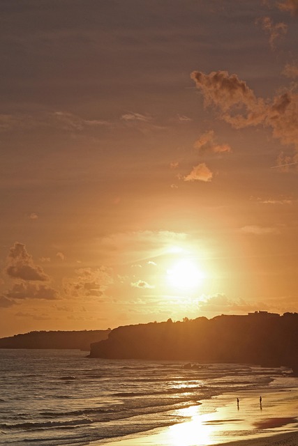 Zon, Algarve, Portugal, Zee, Strand