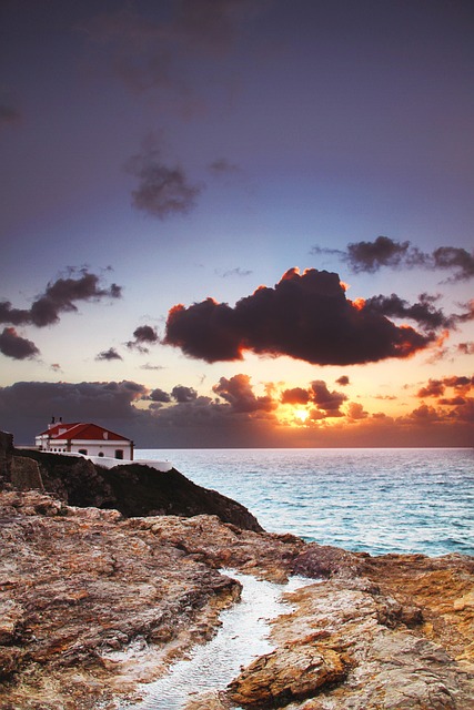 Zon, Algarve, Portugal, Zee, Strand