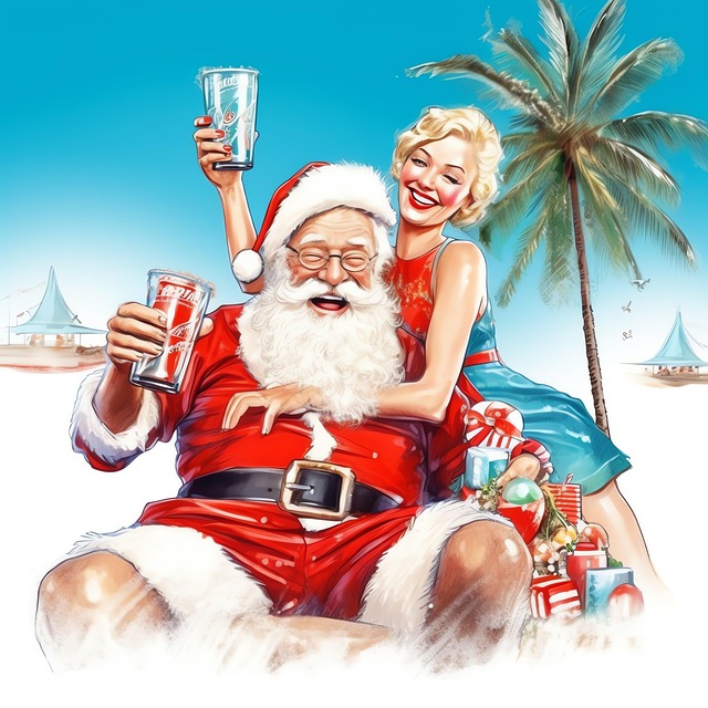 Download free HD stock image of Ai Generated Santa Claus Free ai generated santa claus christmas illustration
