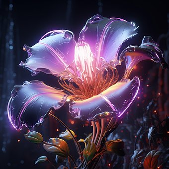 Ai Genereret, Selvlysende, Kronblade