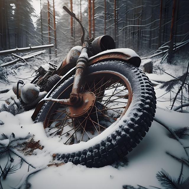 Download free HD stock image of Ai Generated Motorcycle Free ai generated motorcycle forest illustration