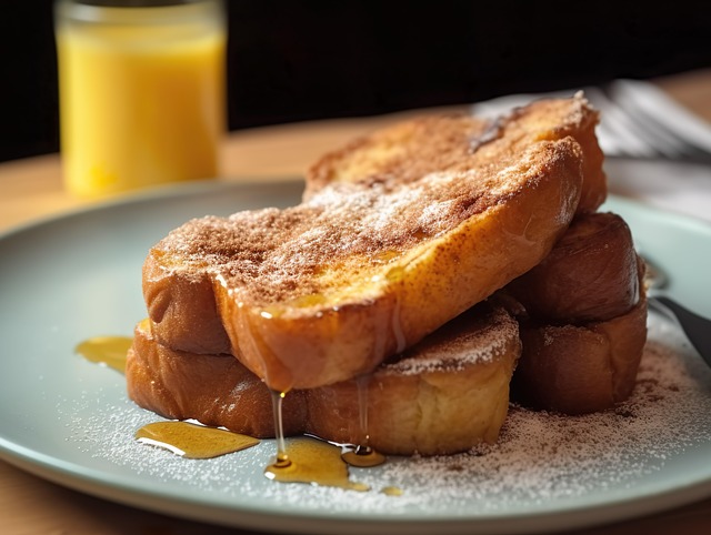 Free ai generated rabanada french toast illustration