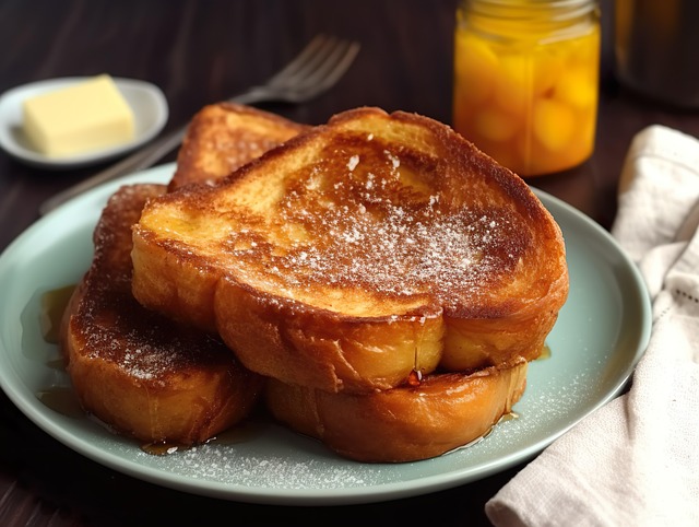Free ai generated rabanada french toast illustration
