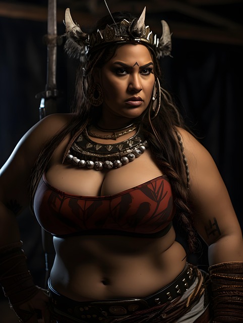 Ai Generiert, Starke Dame, Amazonas-Dame