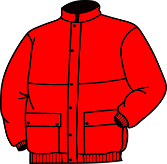 Ropa, Hombre, Invierno, Caliente, Negro