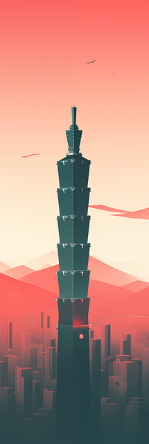 Ai Generiert, Taipei 101, Taiwan