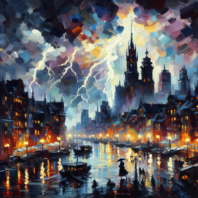 Ai Generiert, Gebäude, Wolkenkratzer