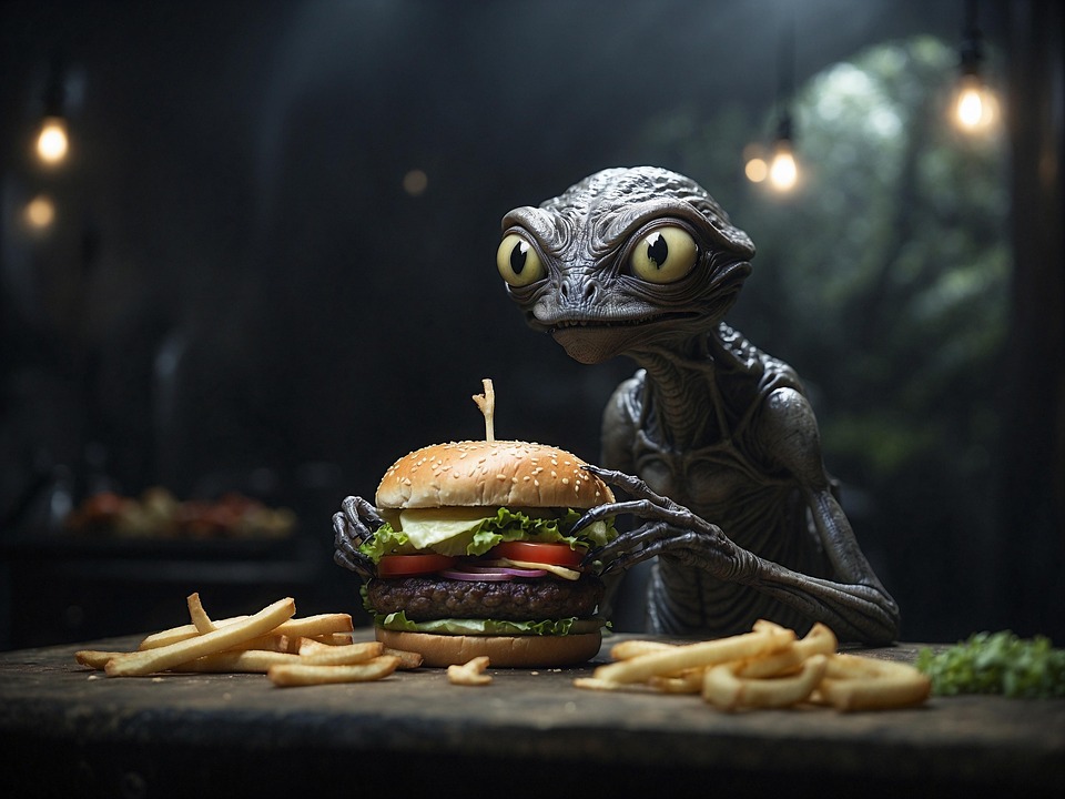 Download Ai Generated, Alien, Food. Royalty-Free Stock Illustration ...