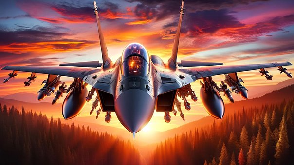Ai Generado, Avión, Chorro, Su-27