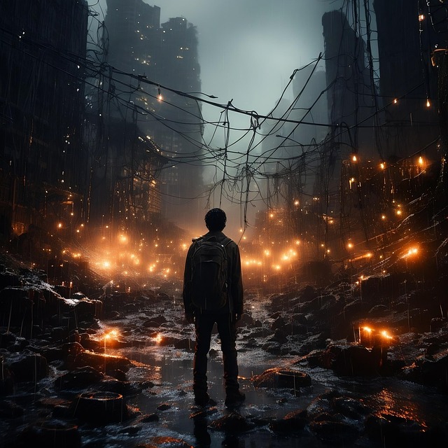 Free ai generated apocalyptic apocalypse illustration