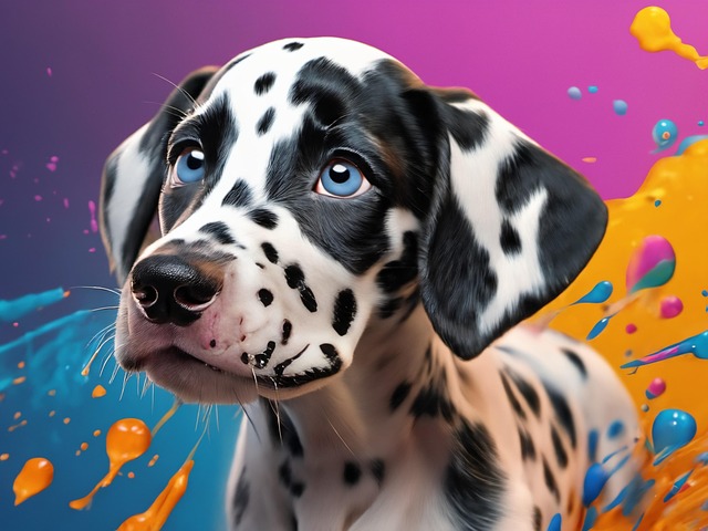 Ai Generado, Perro, Dálmata, Canino