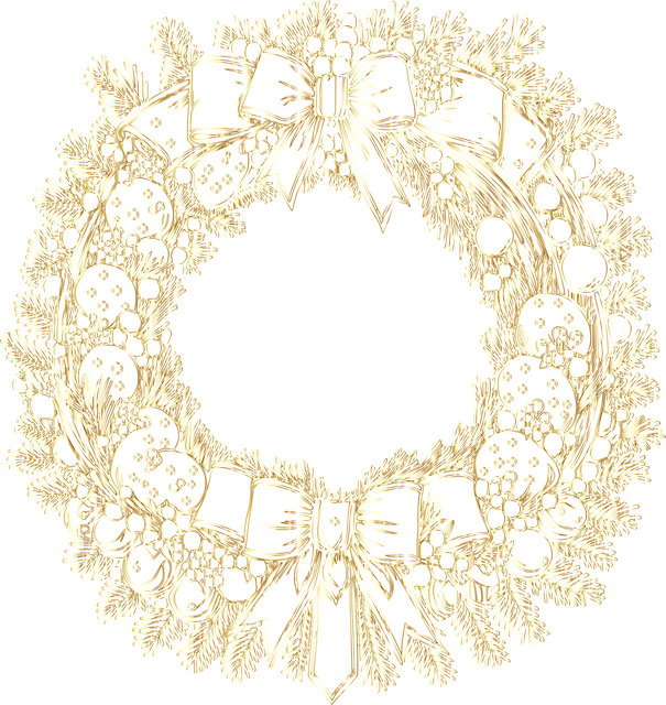 Free Wreath Christmas vector and picture