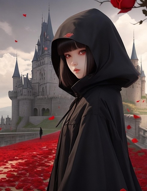 Free ai generated woman anime illustration