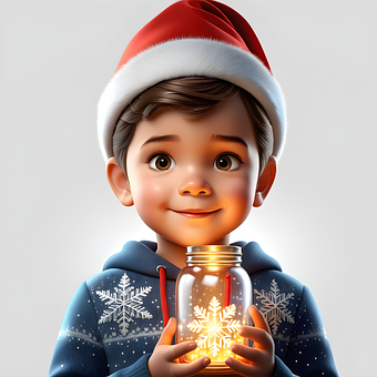 Free Ai Generated Boy illustration and picture