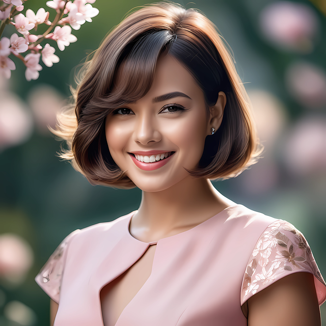 Free ai generated woman beauty illustration