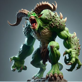 Pesonaje, Personaje3D, Personaje Verde