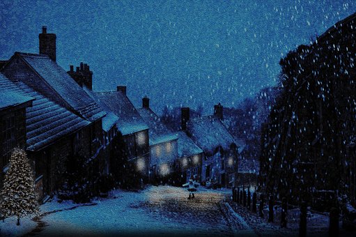 Free Village Christmas photo and picture